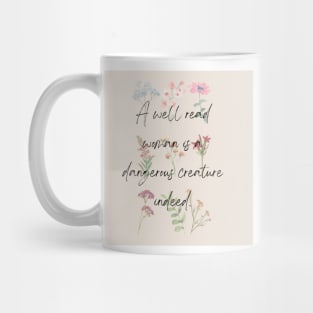 A Well Read woman Mug